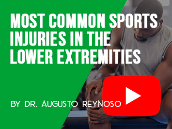 Most common sports injuries in the lower extremities